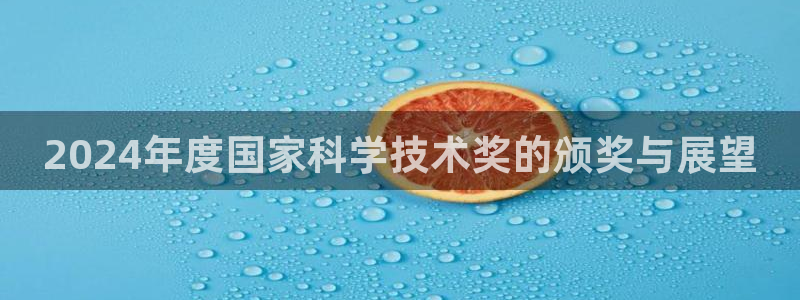 2024年度国家科学技术奖的颁奖与展望