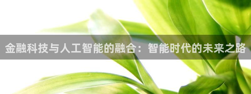 金融科技与人工智能的融合：智能时代的未来之路