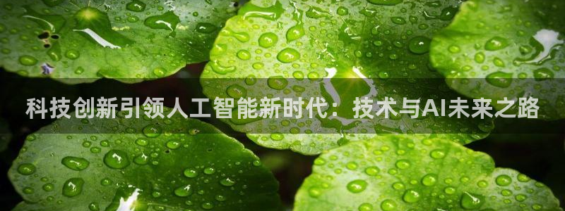 科技创新引领人工智能新时代：技术与AI未来之路
