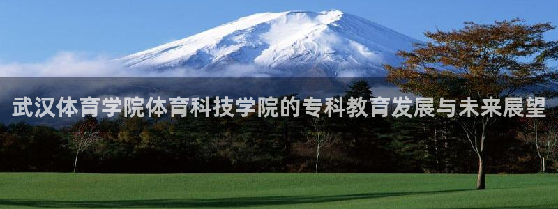 武汉体育学院体育科技学院的专科教育发展与未来展望